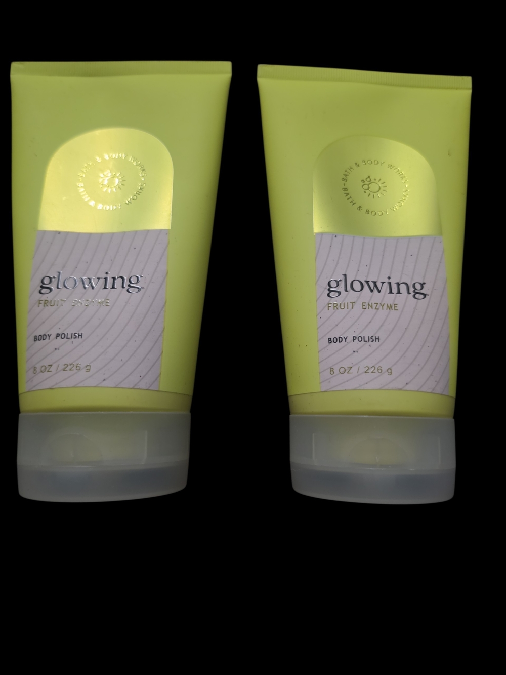 2 Glowing Fruit Enzyme Body Polish - Bath And Body Works